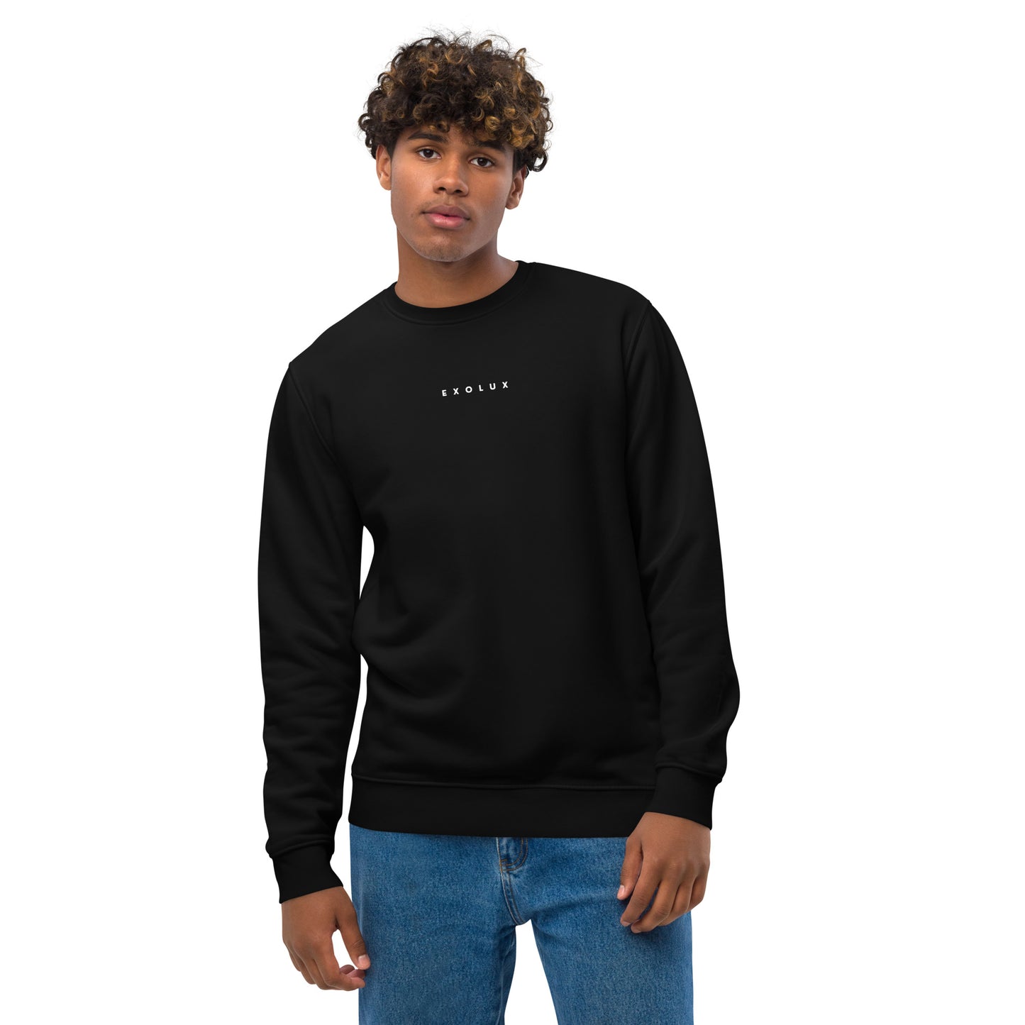 Signature logo Unisex eco sweatshirt